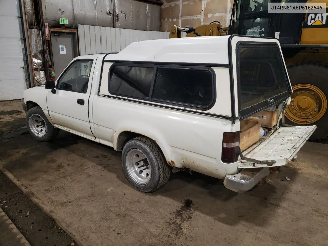 1993 Toyota Pickup 1/2 Ton Short Wheelbase VIN: JT4RN81A6P5162646 Lot: 72740244