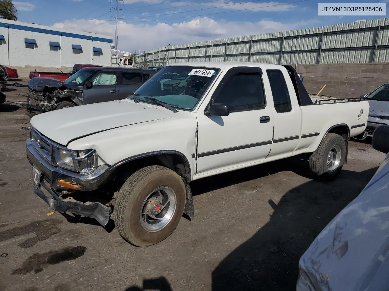 1993 Toyota Pickup 1/2 Ton Extra Long Wheelbase Dx VIN: JT4VN13D3P5125406 Lot: 75011624