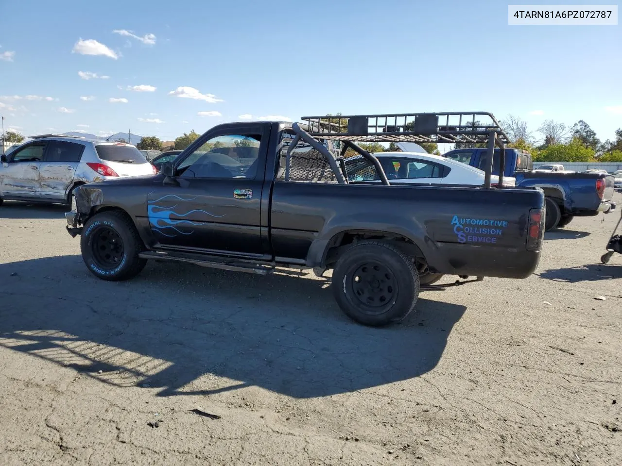 1993 Toyota Pickup 1/2 Ton Short Wheelbase Stb VIN: 4TARN81A6PZ072787 Lot: 76607294