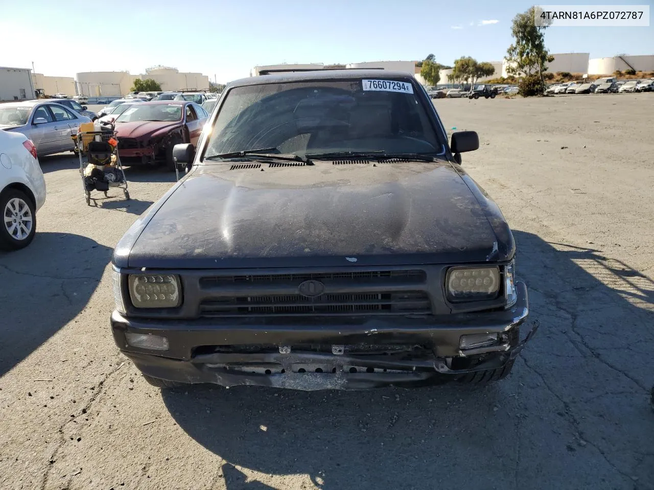 1993 Toyota Pickup 1/2 Ton Short Wheelbase Stb VIN: 4TARN81A6PZ072787 Lot: 76607294