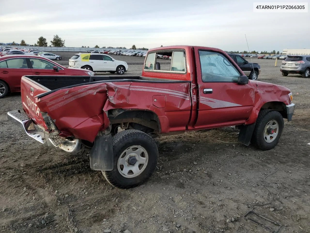 1993 Toyota Pickup 1/2 Ton Short Wheelbase Dx VIN: 4TARN01P1PZ066305 Lot: 76637404