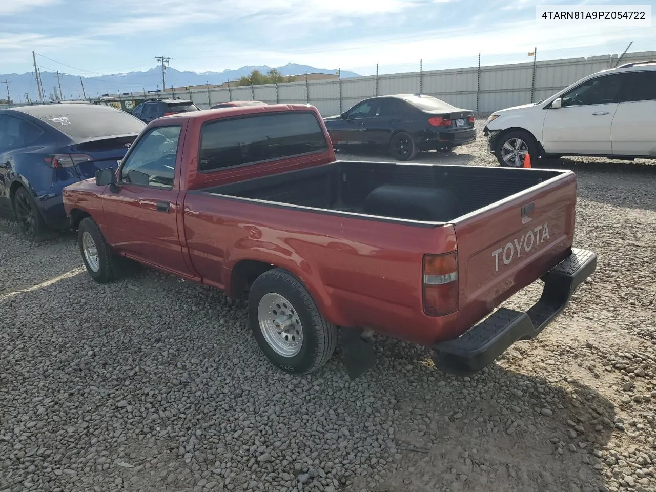 1993 Toyota Pickup 1/2 Ton Short Wheelbase Stb VIN: 4TARN81A9PZ054722 Lot: 77005034