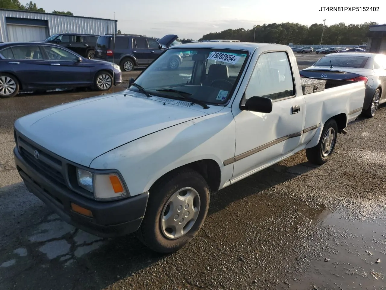 1993 Toyota Pickup 1/2 Ton Short Wheelbase Dx VIN: JT4RN81PXP5152402 Lot: 79282654