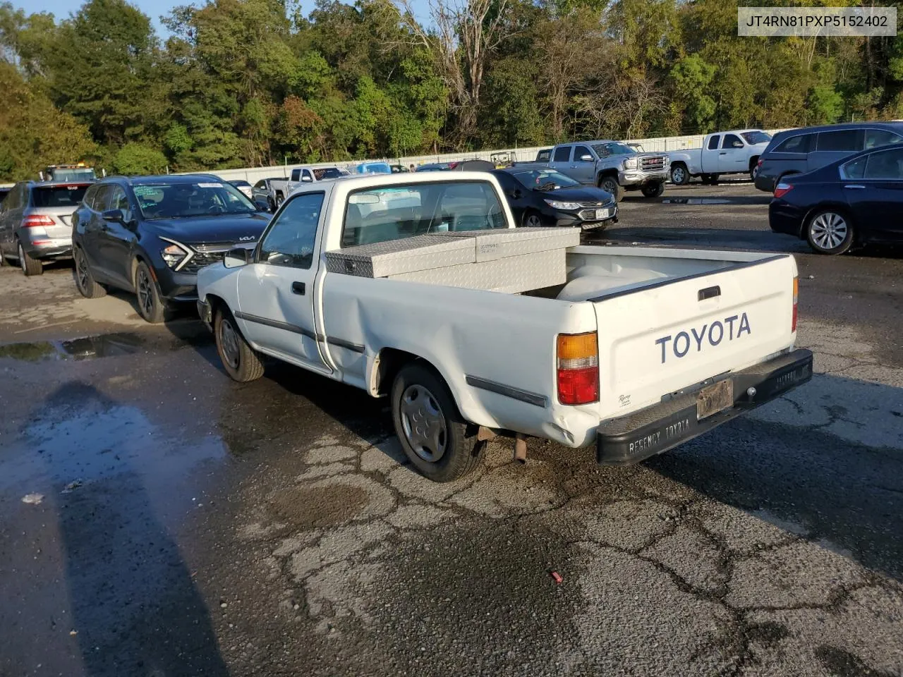 1993 Toyota Pickup 1/2 Ton Short Wheelbase Dx VIN: JT4RN81PXP5152402 Lot: 79282654