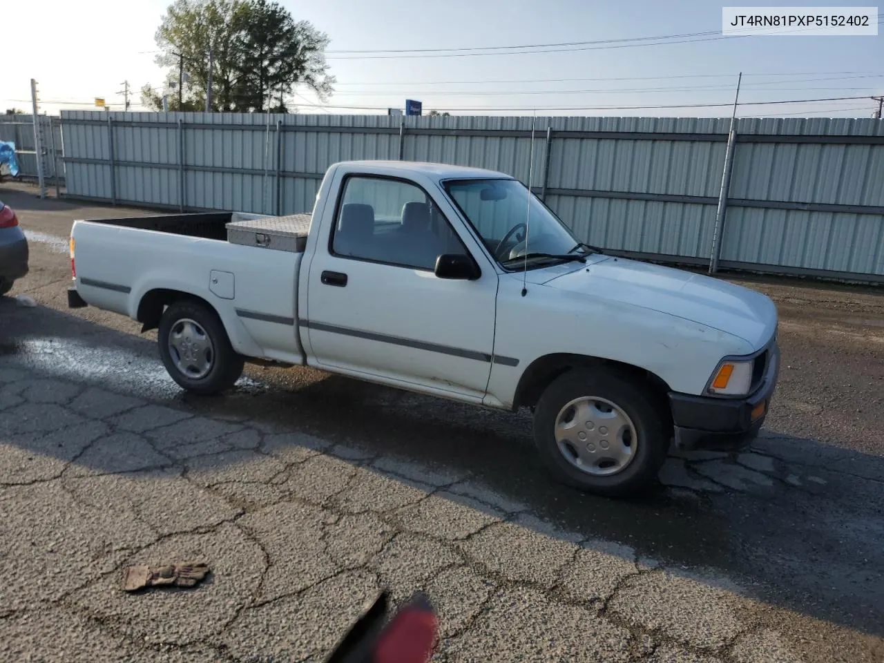 1993 Toyota Pickup 1/2 Ton Short Wheelbase Dx VIN: JT4RN81PXP5152402 Lot: 79282654