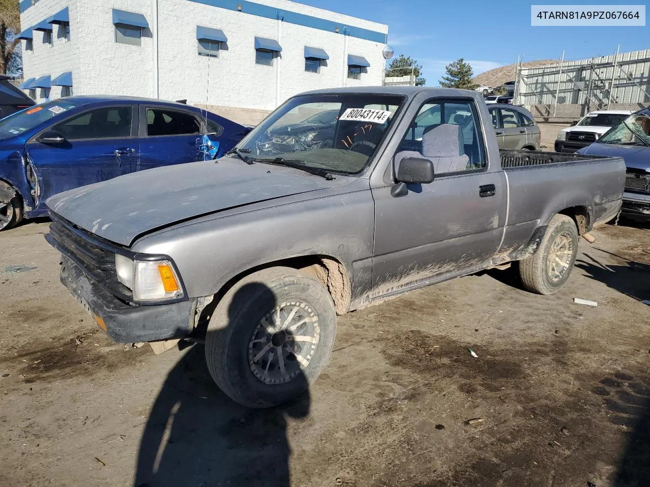 1993 Toyota Pickup 1/2 Ton Short Wheelbase Stb VIN: 4TARN81A9PZ067664 Lot: 80043114