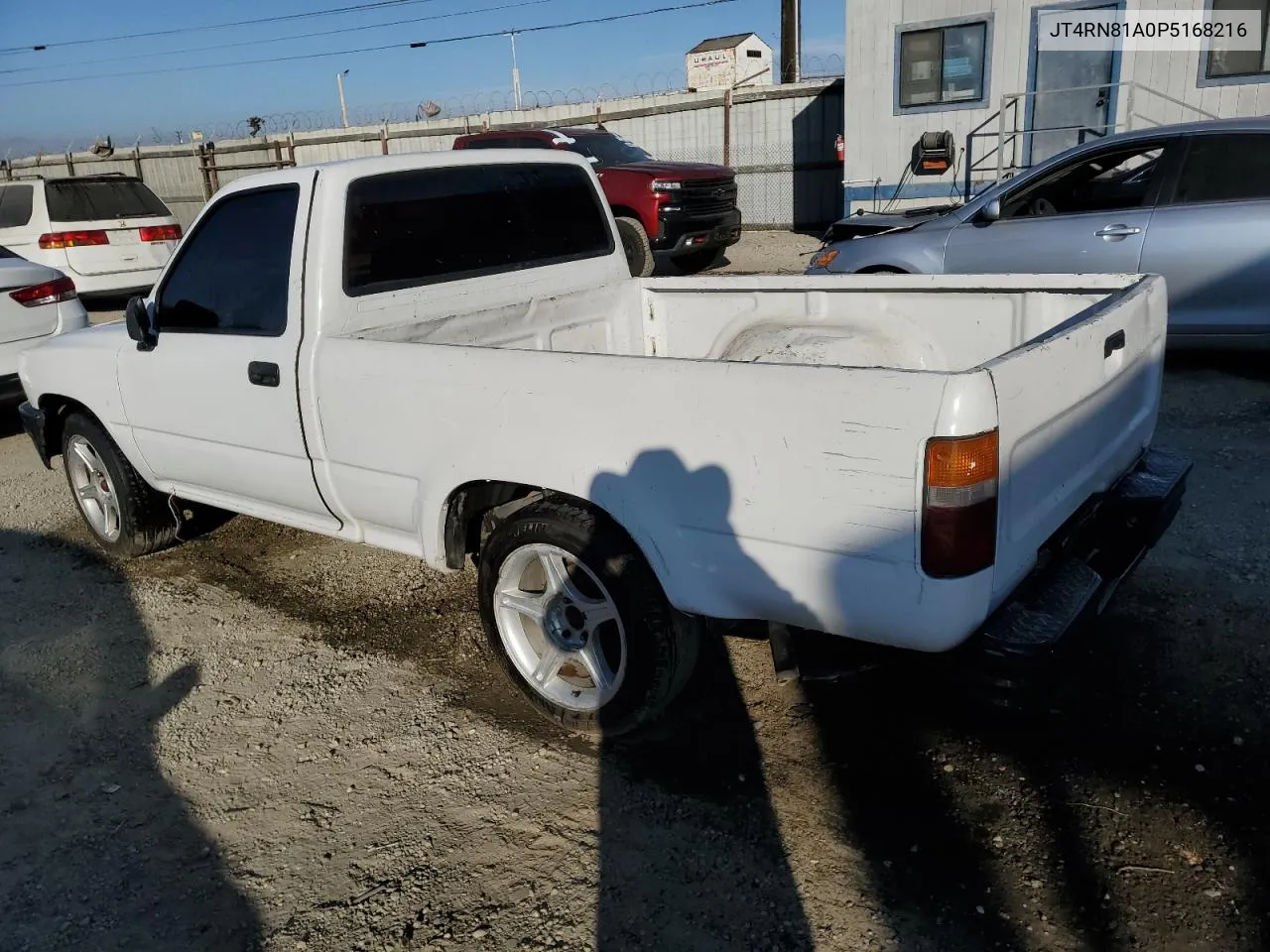 1993 Toyota Pickup 1/2 Ton Short Wheelbase VIN: JT4RN81A0P5168216 Lot: 80168044