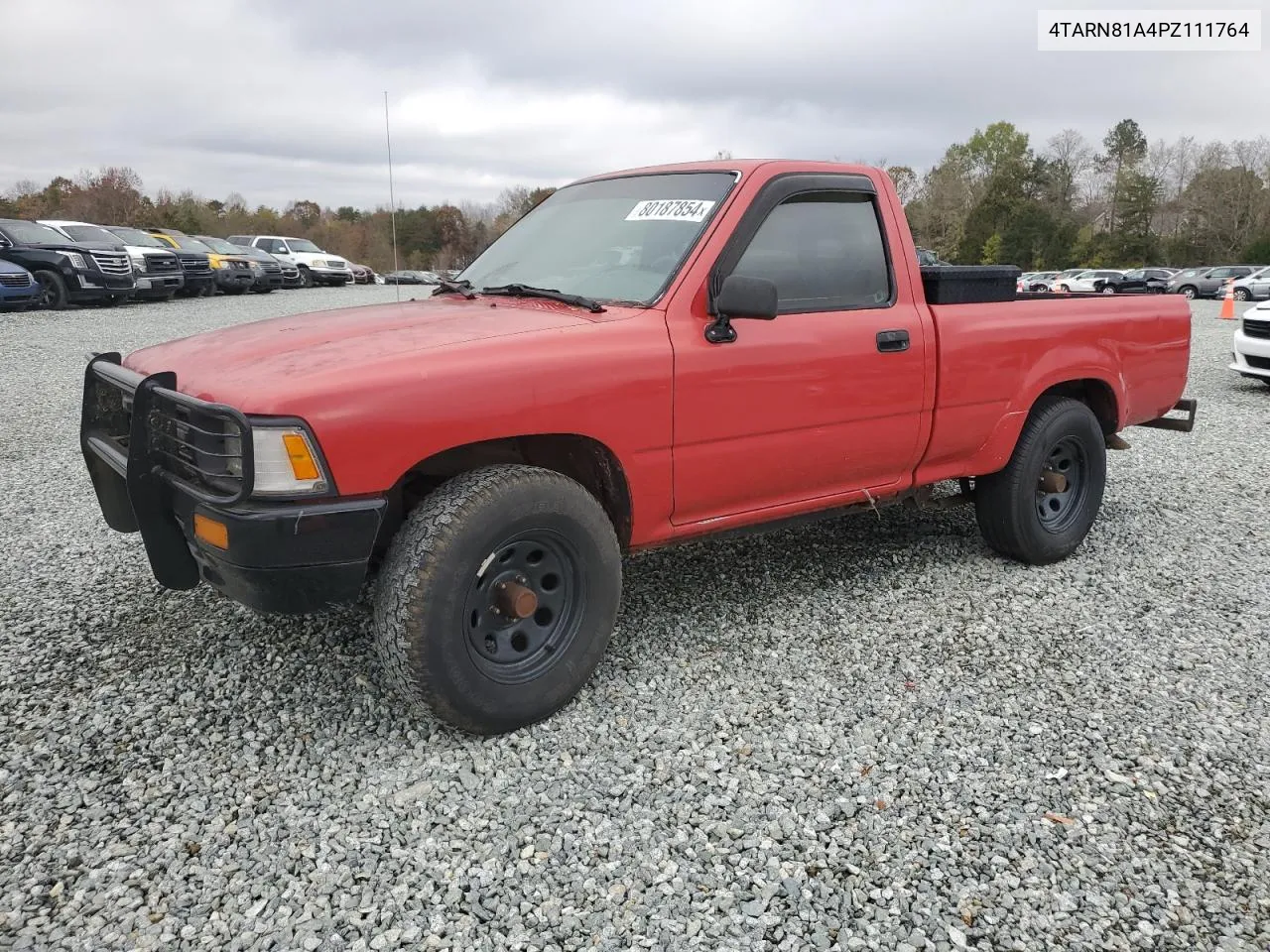 1993 Toyota Pickup 1/2 Ton Short Wheelbase Stb VIN: 4TARN81A4PZ111764 Lot: 80187854