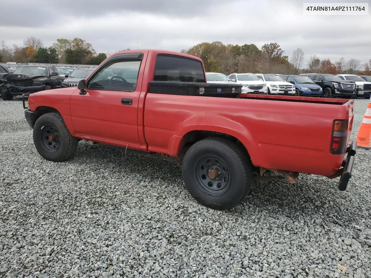 1993 Toyota Pickup 1/2 Ton Short Wheelbase Stb VIN: 4TARN81A4PZ111764 Lot: 80187854