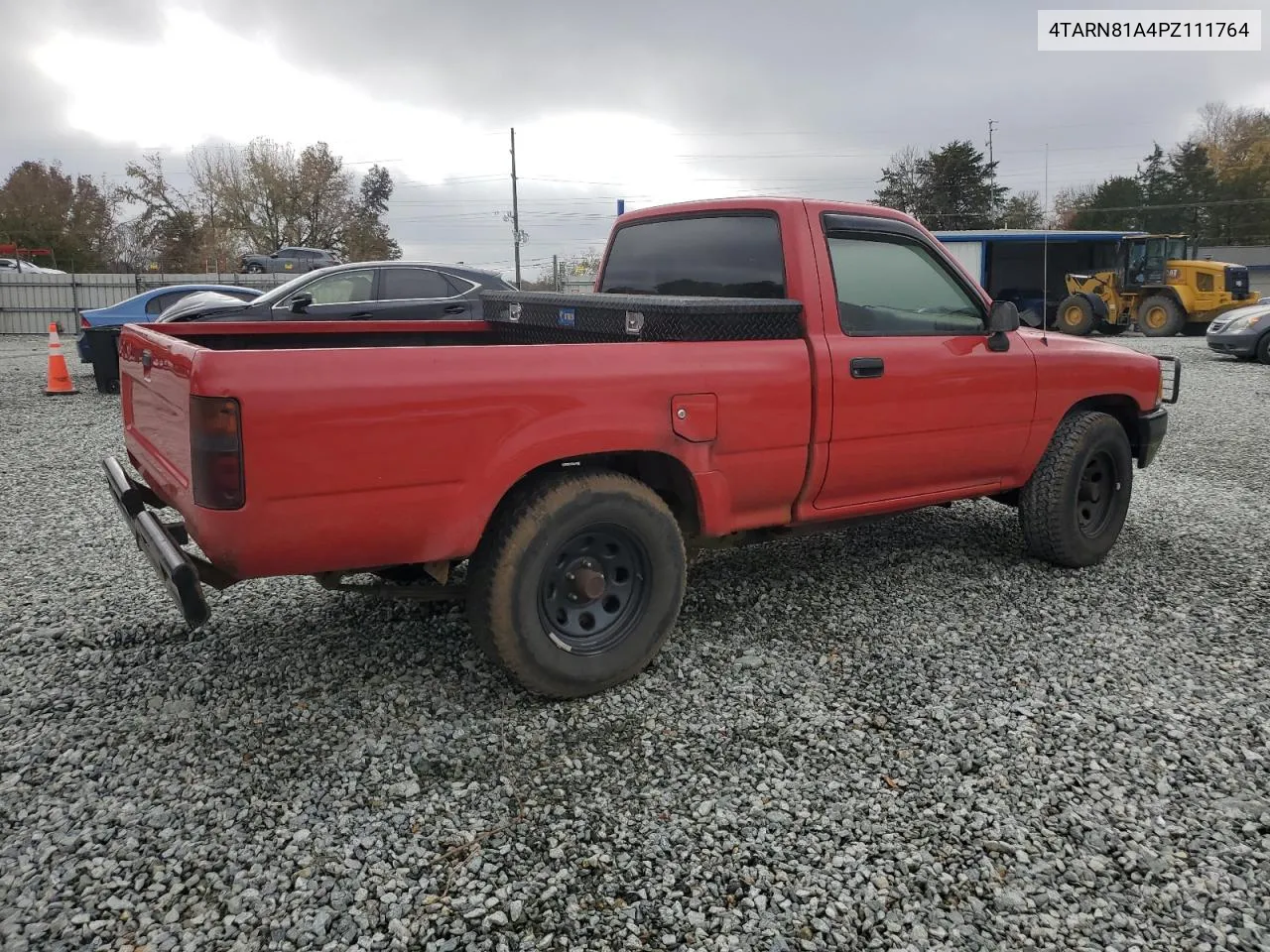 1993 Toyota Pickup 1/2 Ton Short Wheelbase Stb VIN: 4TARN81A4PZ111764 Lot: 80187854