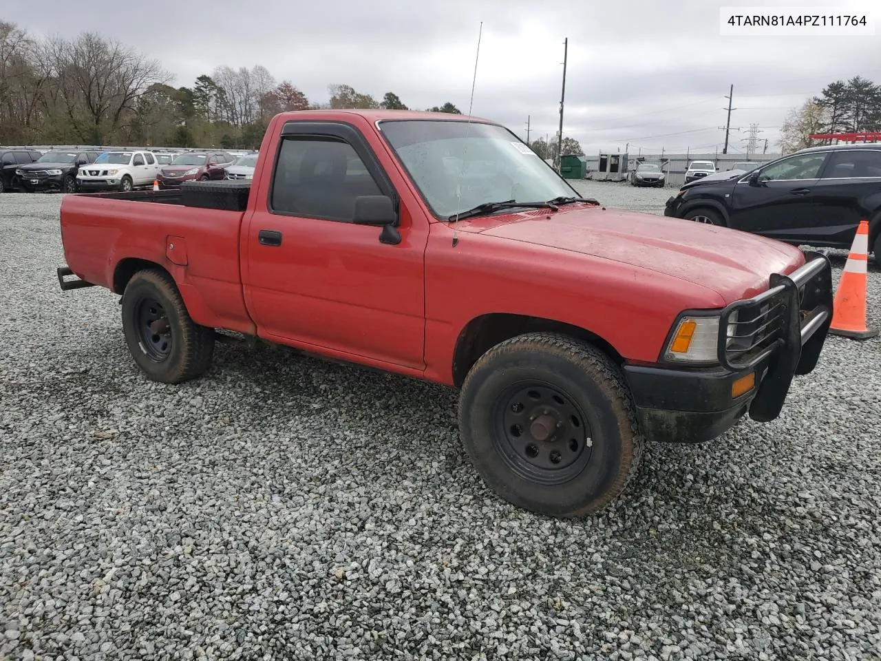 1993 Toyota Pickup 1/2 Ton Short Wheelbase Stb VIN: 4TARN81A4PZ111764 Lot: 80187854