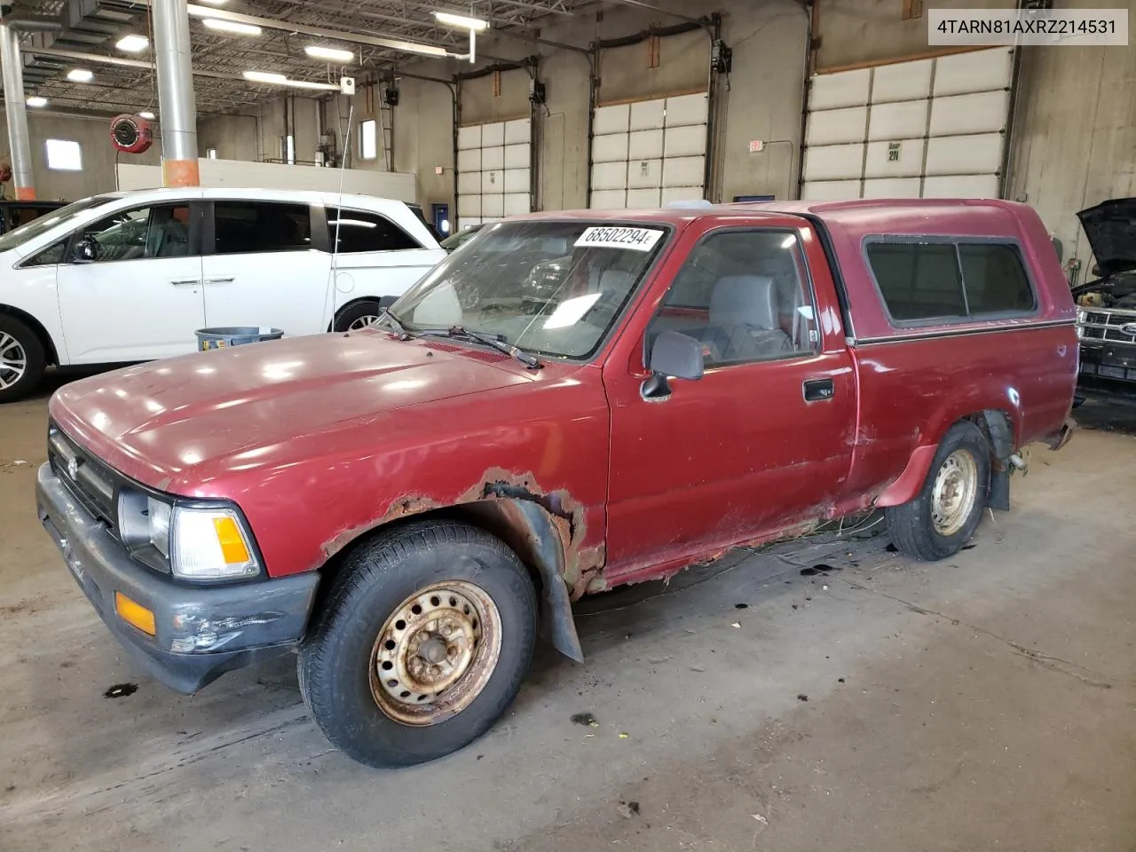 4TARN81AXRZ214531 1994 Toyota Pickup 1/2 Ton Short Wheelbase Stb