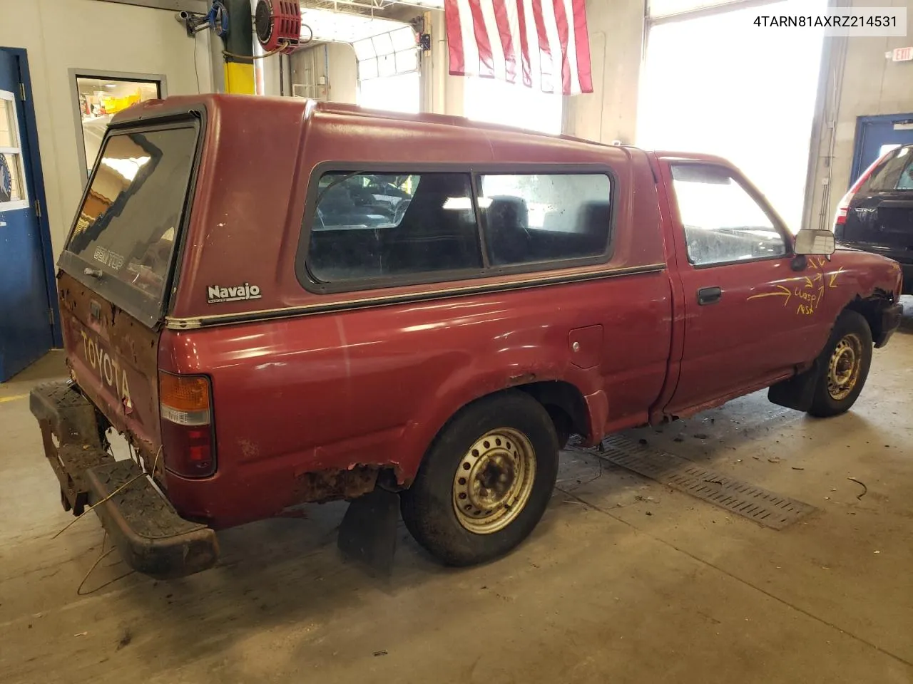 1994 Toyota Pickup 1/2 Ton Short Wheelbase Stb VIN: 4TARN81AXRZ214531 Lot: 68502294