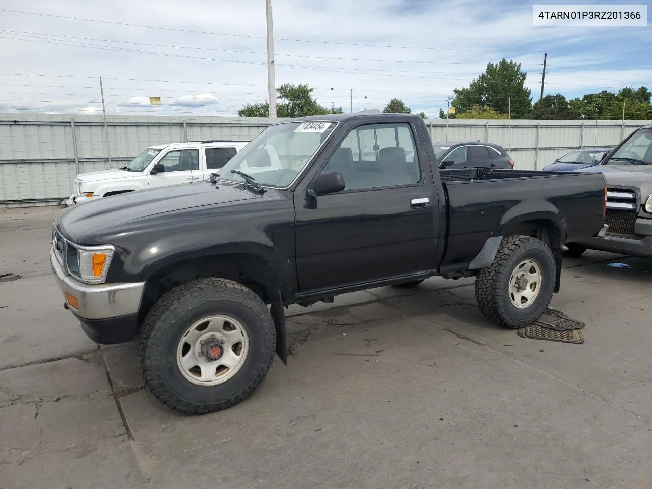 1994 Toyota Pickup 1/2 Ton Short Wheelbase Dx VIN: 4TARN01P3RZ201366 Lot: 71034454