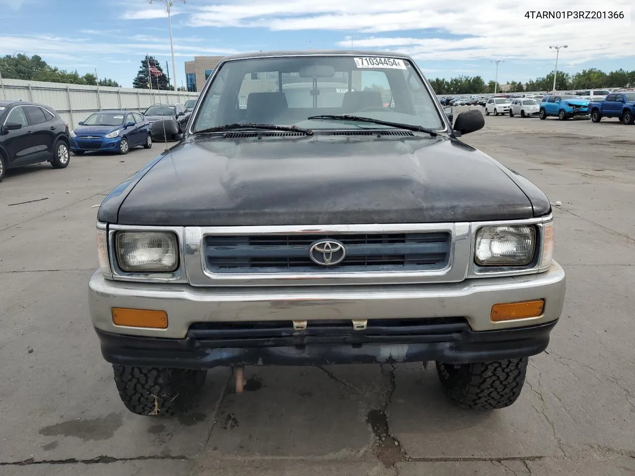 1994 Toyota Pickup 1/2 Ton Short Wheelbase Dx VIN: 4TARN01P3RZ201366 Lot: 71034454