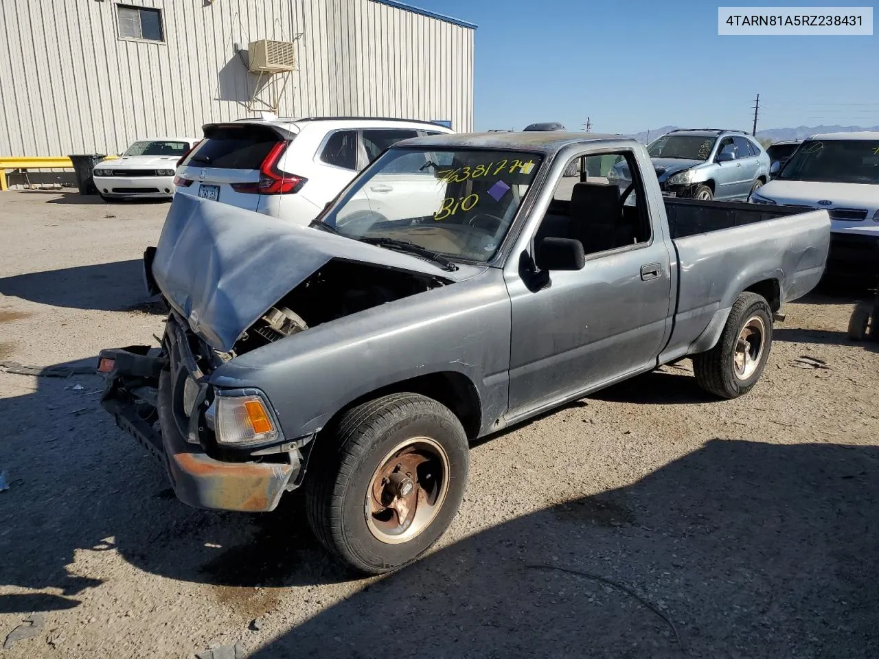 1994 Toyota Pickup 1/2 Ton Short Wheelbase Stb VIN: 4TARN81A5RZ238431 Lot: 76381774