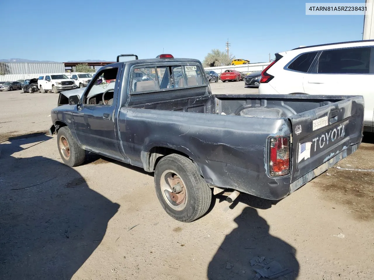 1994 Toyota Pickup 1/2 Ton Short Wheelbase Stb VIN: 4TARN81A5RZ238431 Lot: 76381774