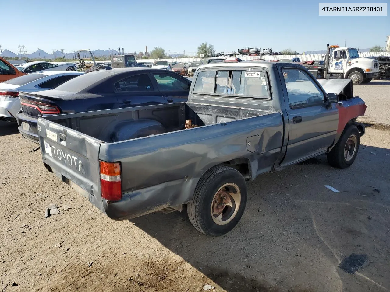 1994 Toyota Pickup 1/2 Ton Short Wheelbase Stb VIN: 4TARN81A5RZ238431 Lot: 76381774