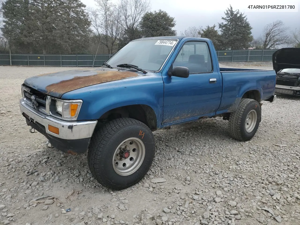 1994 Toyota Pickup 1/2 Ton Short Wheelbase Dx VIN: 4TARN01P6RZ281780 Lot: 79844714