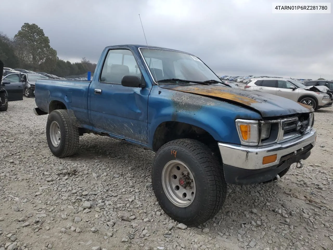 1994 Toyota Pickup 1/2 Ton Short Wheelbase Dx VIN: 4TARN01P6RZ281780 Lot: 79844714