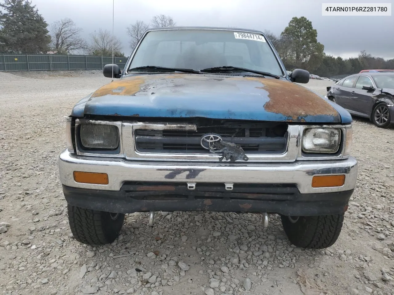 1994 Toyota Pickup 1/2 Ton Short Wheelbase Dx VIN: 4TARN01P6RZ281780 Lot: 79844714