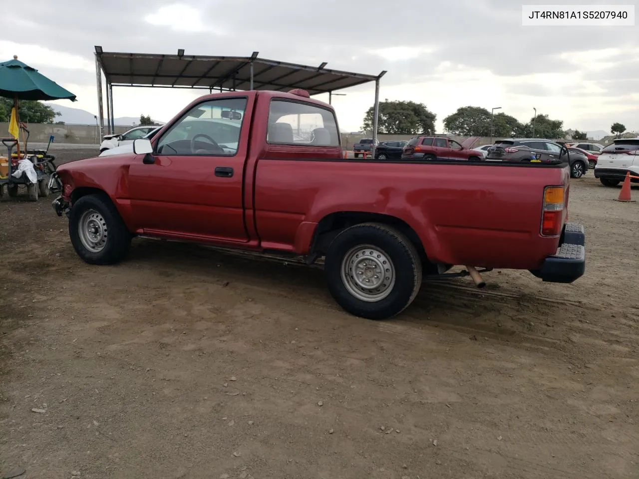 1995 Toyota Pickup 1/2 Ton Short Wheelbase VIN: JT4RN81A1S5207940 Lot: 70725104