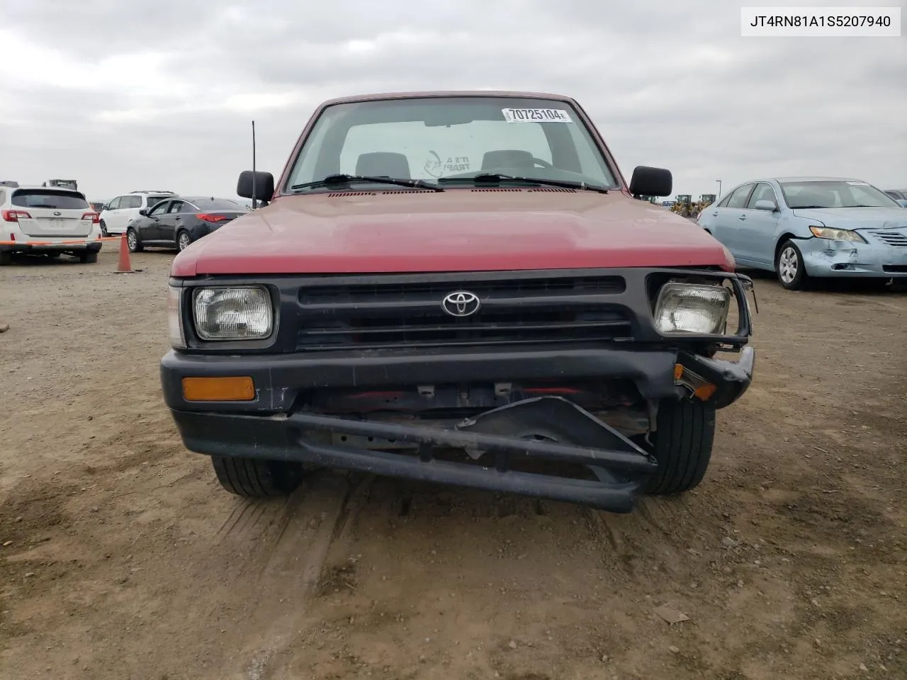 1995 Toyota Pickup 1/2 Ton Short Wheelbase VIN: JT4RN81A1S5207940 Lot: 70725104