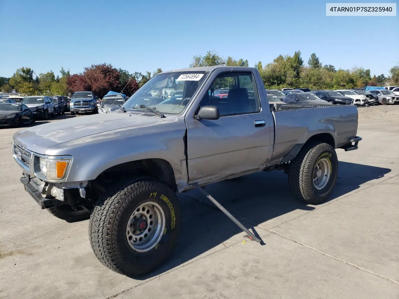 1995 Toyota Pickup 1/2 Ton Short Wheelbase Dx VIN: 4TARN01P7SZ325940 Lot: 72564894