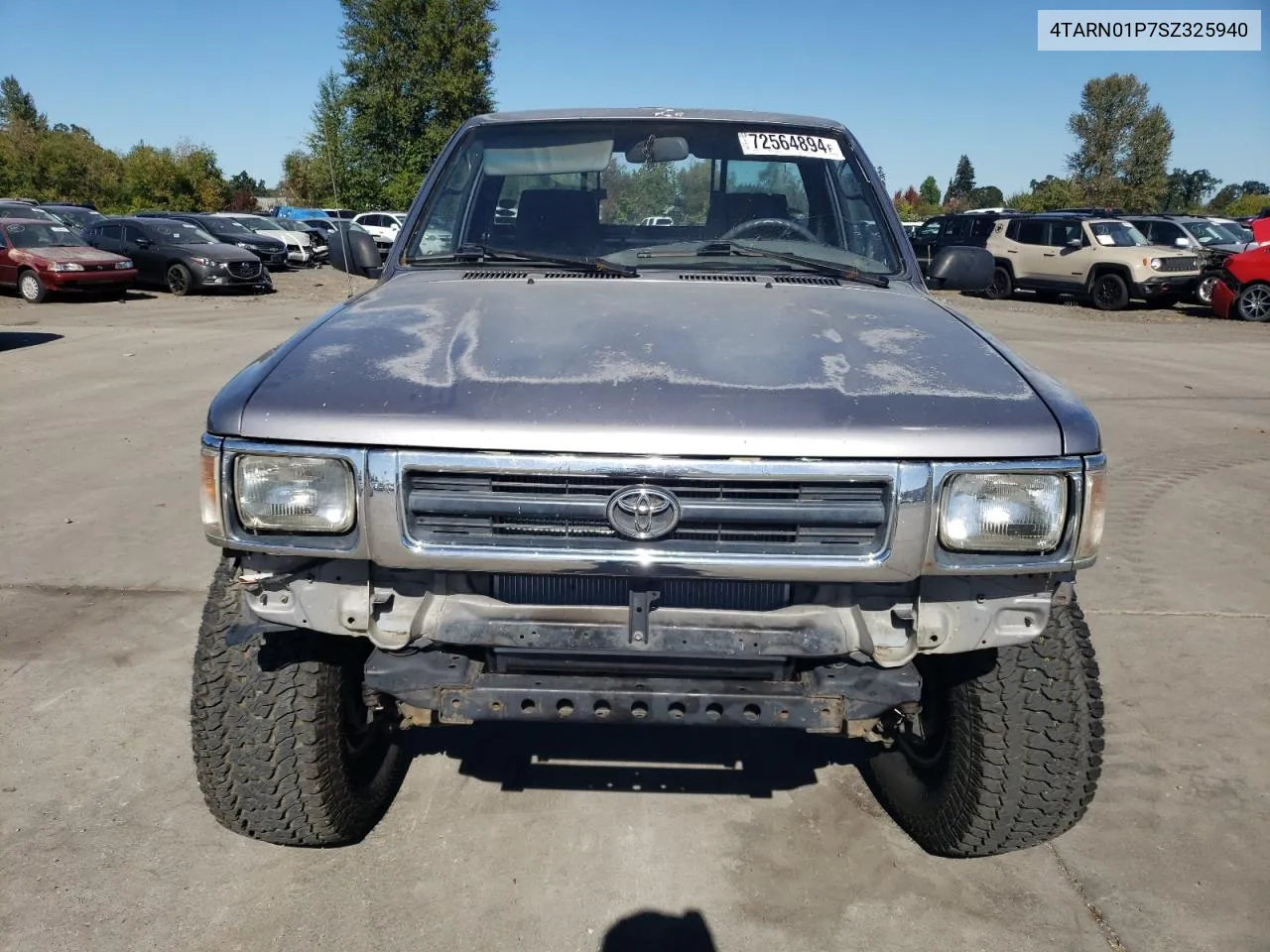 1995 Toyota Pickup 1/2 Ton Short Wheelbase Dx VIN: 4TARN01P7SZ325940 Lot: 72564894