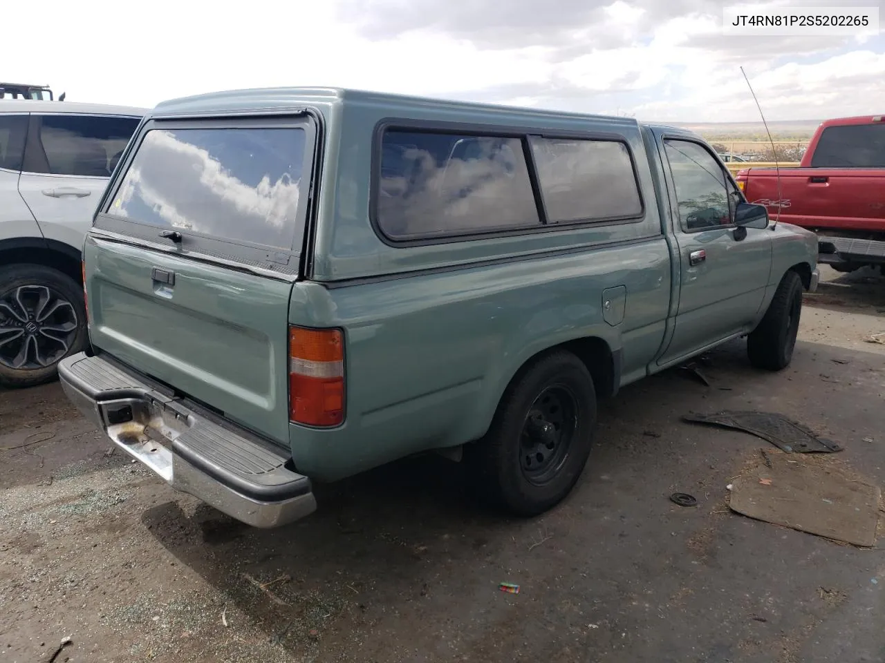 1995 Toyota Pickup 1/2 Ton Short Wheelbase Dx VIN: JT4RN81P2S5202265 Lot: 78543844