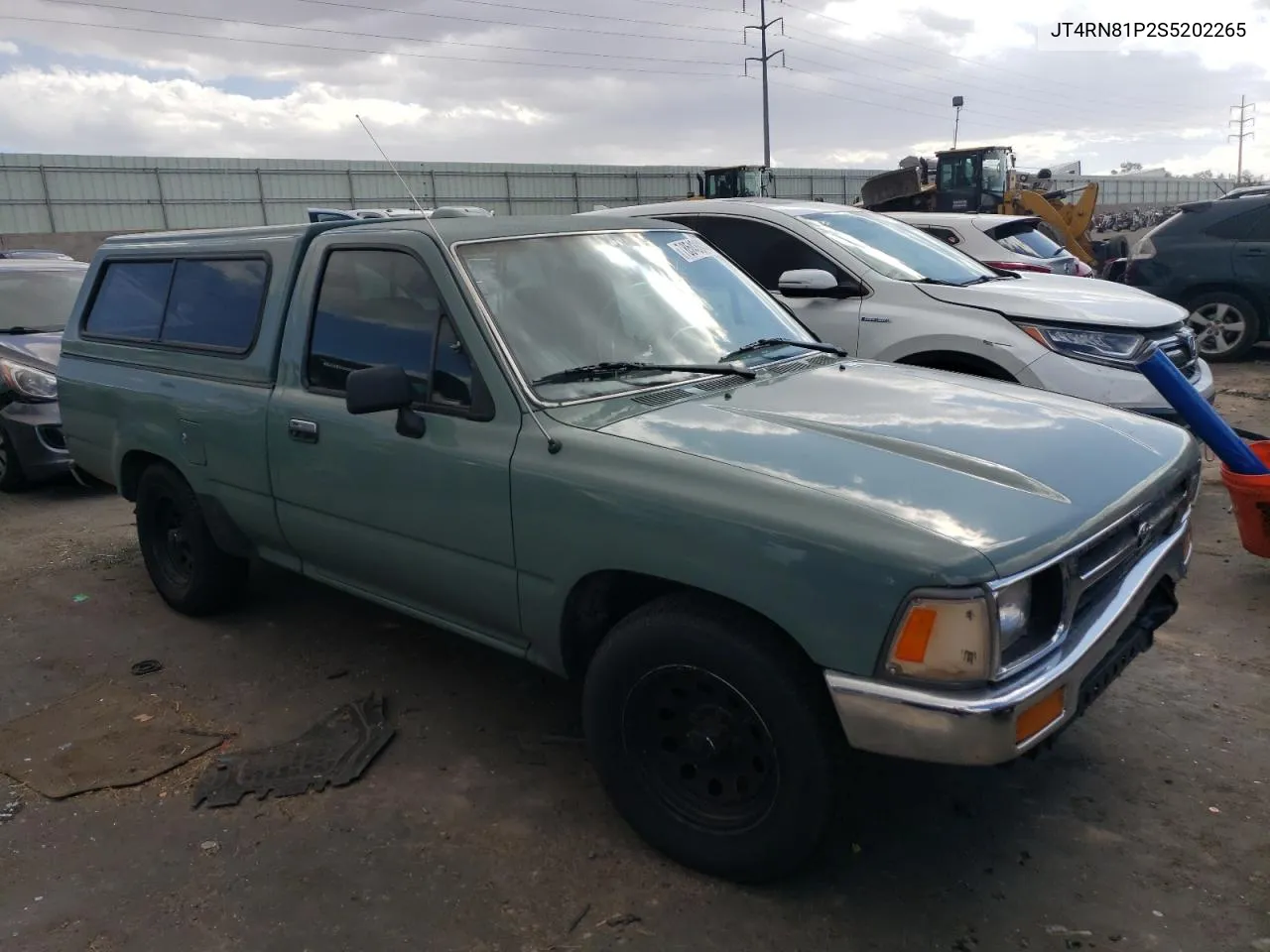 1995 Toyota Pickup 1/2 Ton Short Wheelbase Dx VIN: JT4RN81P2S5202265 Lot: 78543844