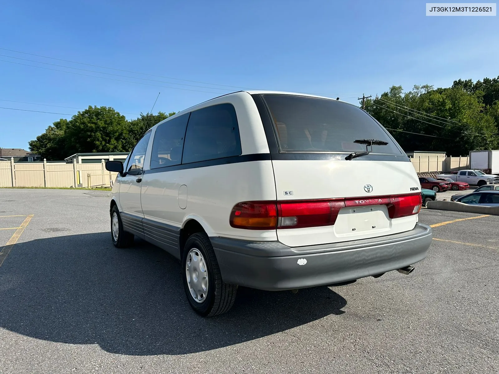 1996 Toyota Previa Dx VIN: JT3GK12M3T1226521 Lot: 67463794