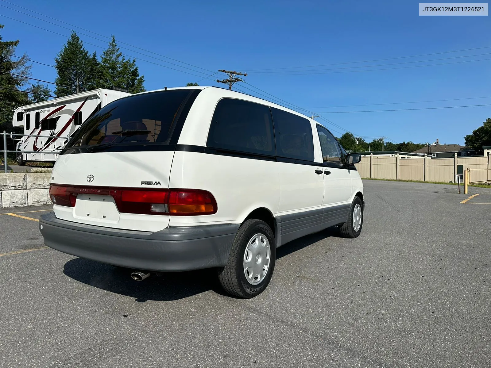 1996 Toyota Previa Dx VIN: JT3GK12M3T1226521 Lot: 67463794