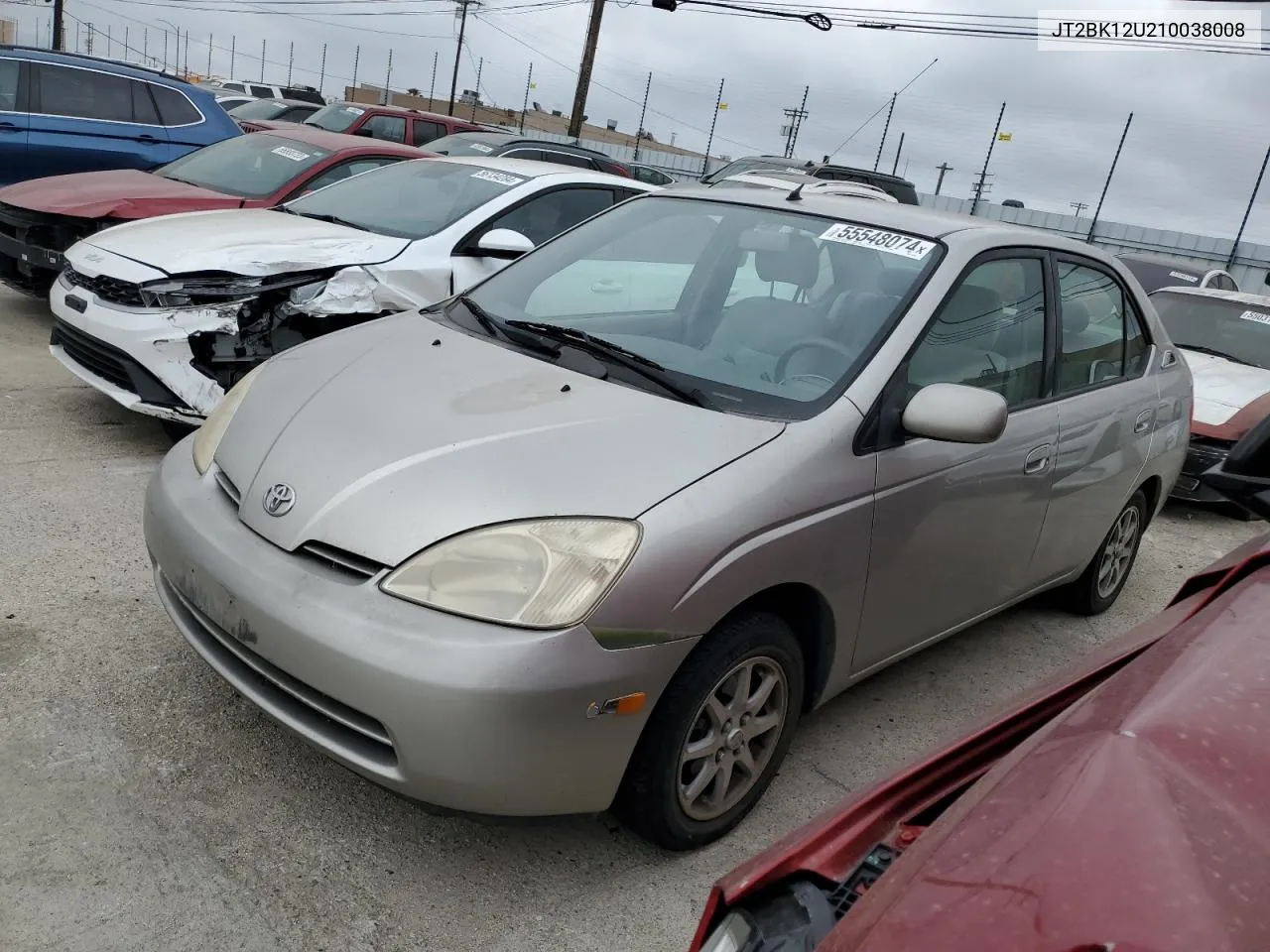 JT2BK12U210038008 2001 Toyota Prius