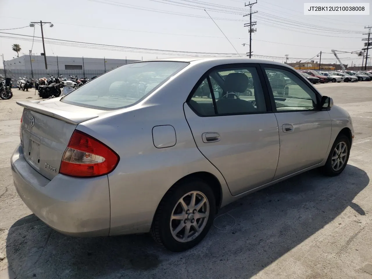 2001 Toyota Prius VIN: JT2BK12U210038008 Lot: 55548074