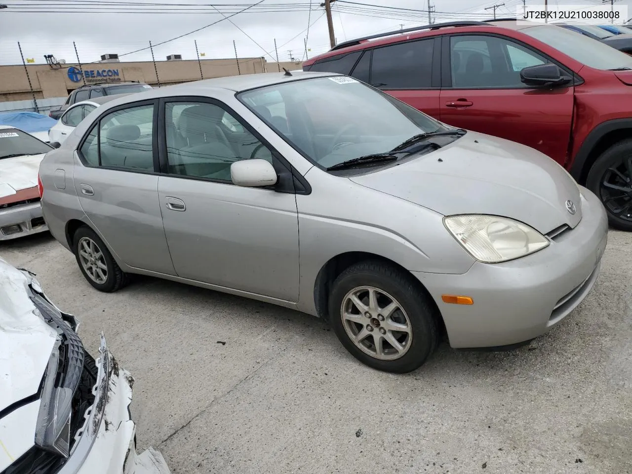 2001 Toyota Prius VIN: JT2BK12U210038008 Lot: 55548074