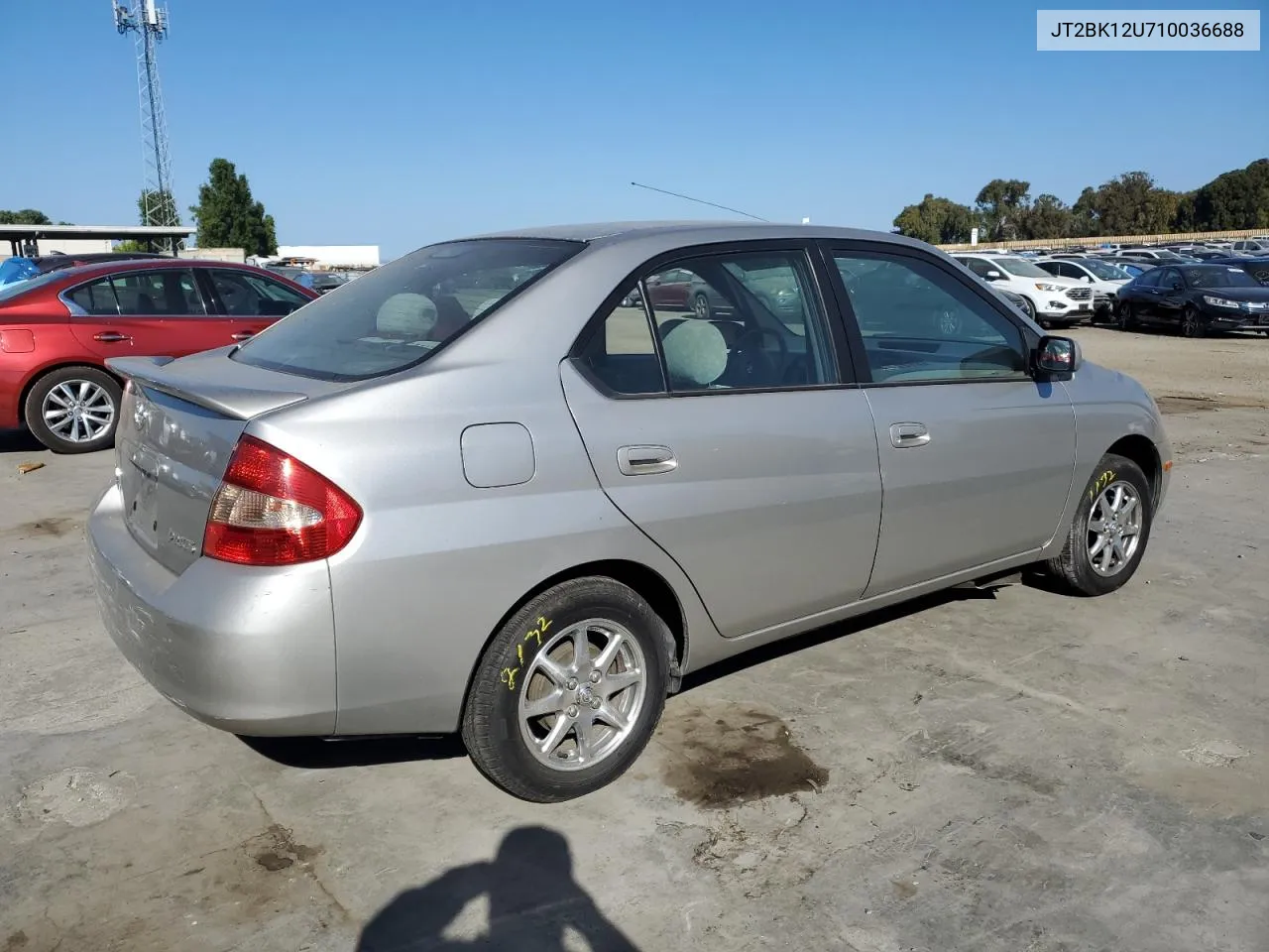 2001 Toyota Prius VIN: JT2BK12U710036688 Lot: 63674844