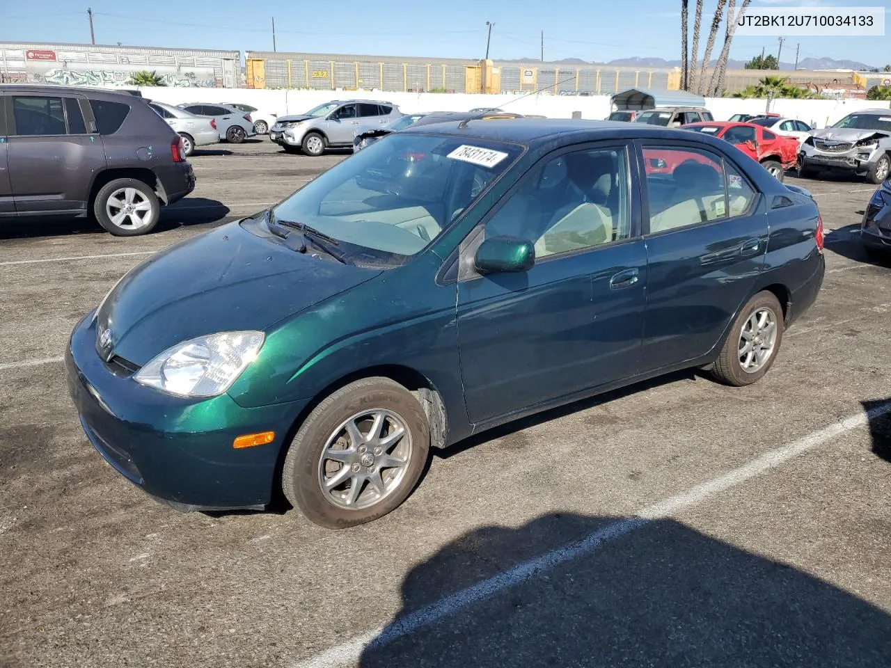 2001 Toyota Prius VIN: JT2BK12U710034133 Lot: 78431174