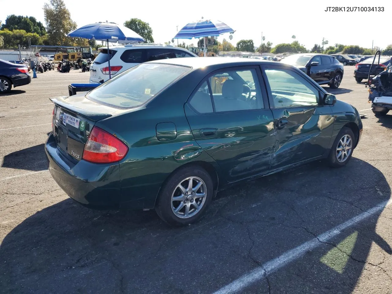 2001 Toyota Prius VIN: JT2BK12U710034133 Lot: 78431174