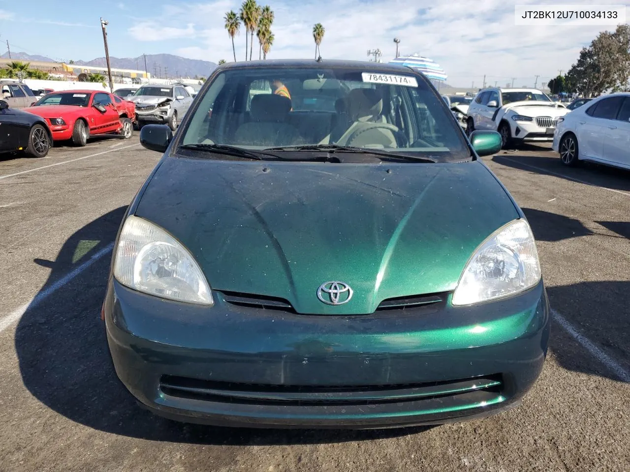 2001 Toyota Prius VIN: JT2BK12U710034133 Lot: 78431174