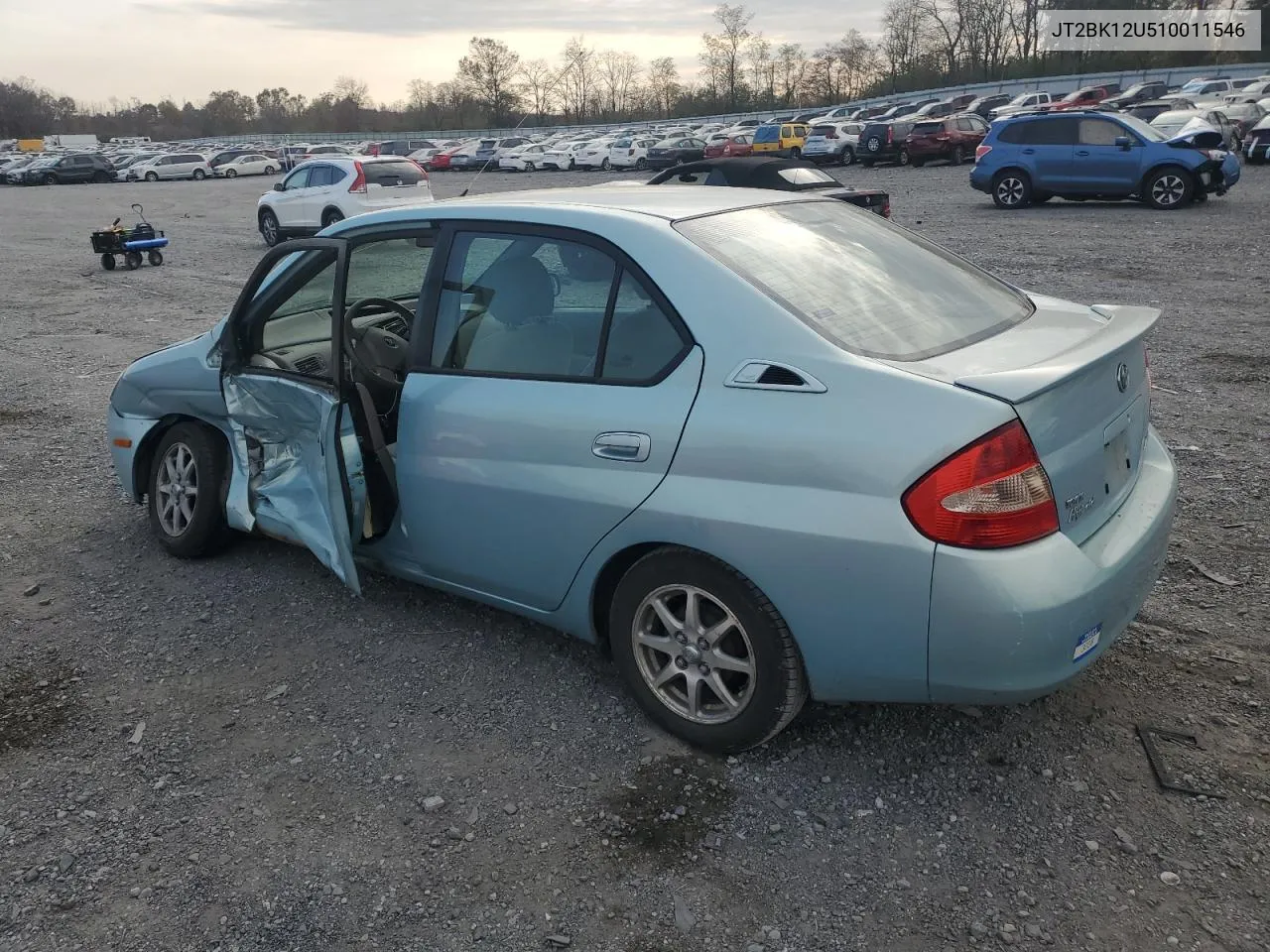 2001 Toyota Prius VIN: JT2BK12U510011546 Lot: 78592234