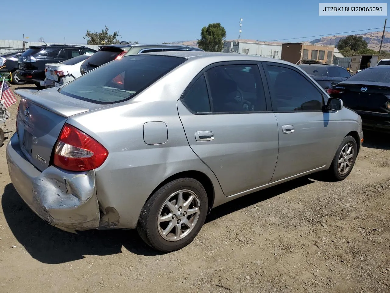 2002 Toyota Prius VIN: JT2BK18U320065095 Lot: 67916524