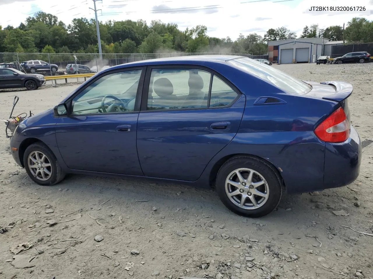 2002 Toyota Prius VIN: JT2BK18U320061726 Lot: 70183344