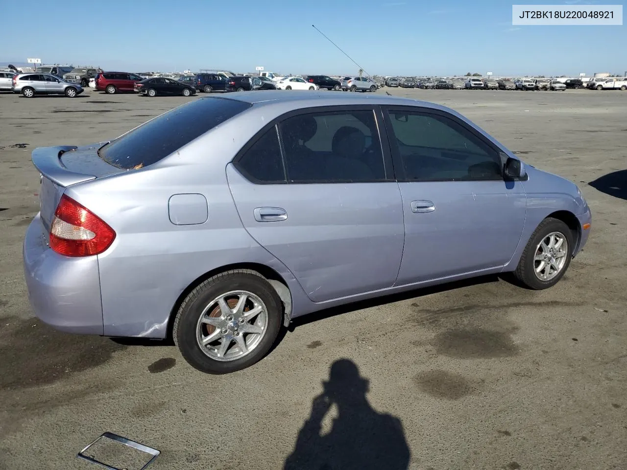 2002 Toyota Prius VIN: JT2BK18U220048921 Lot: 77119244