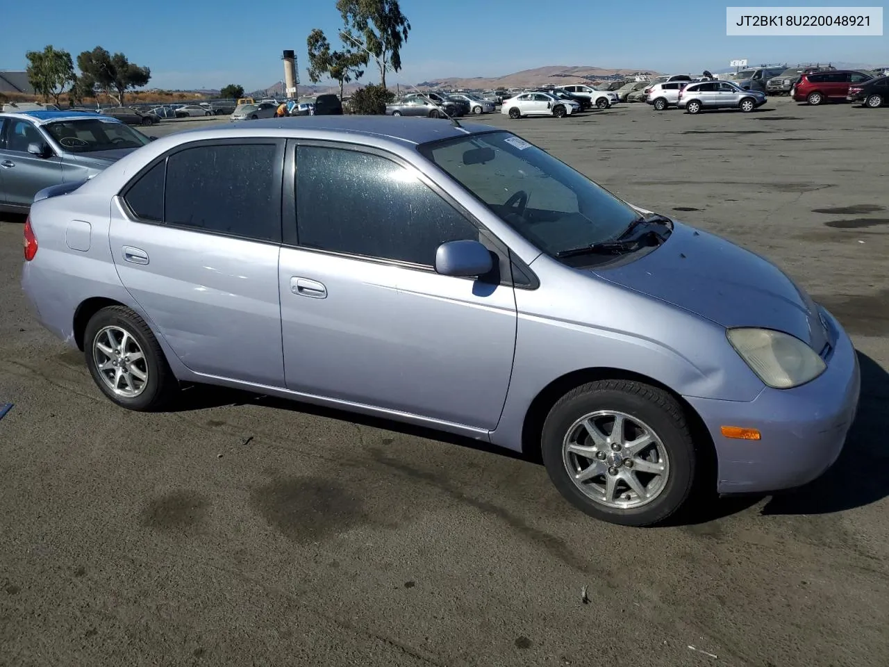 2002 Toyota Prius VIN: JT2BK18U220048921 Lot: 77119244