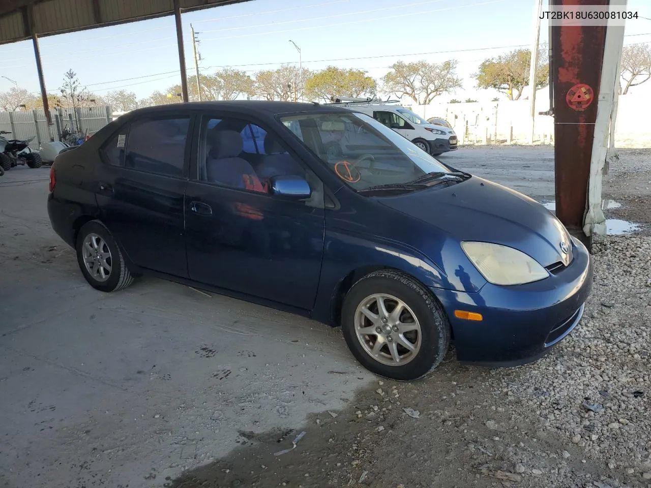 2003 Toyota Prius VIN: JT2BK18U630081034 Lot: 46441294