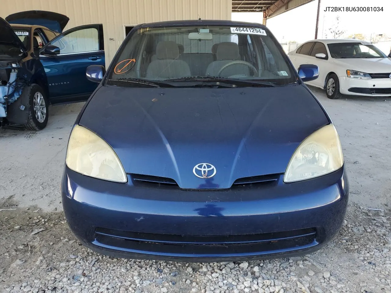 2003 Toyota Prius VIN: JT2BK18U630081034 Lot: 46441294