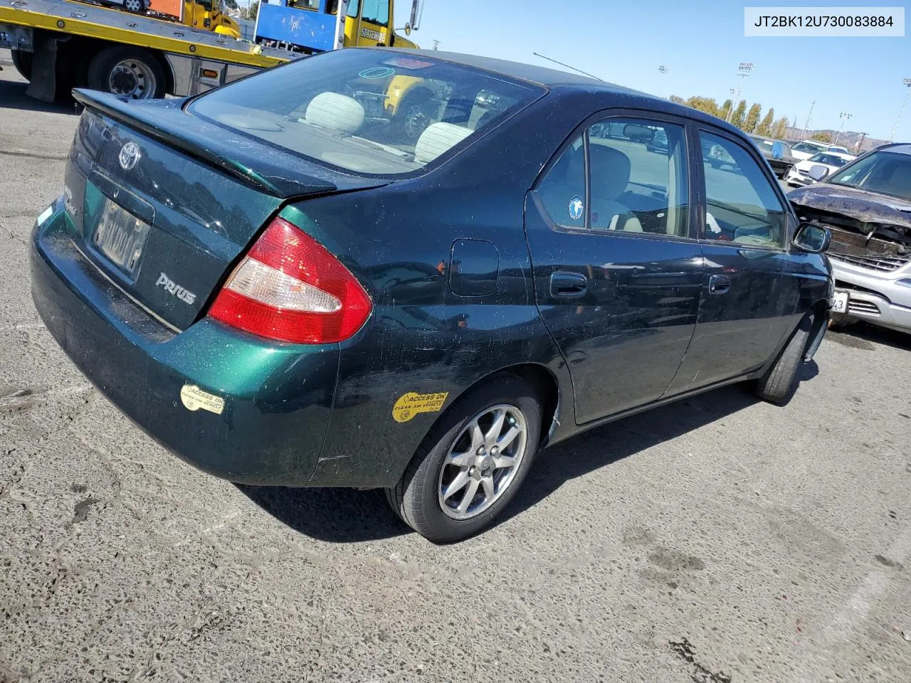 2003 Toyota Prius VIN: JT2BK12U730083884 Lot: 73434894