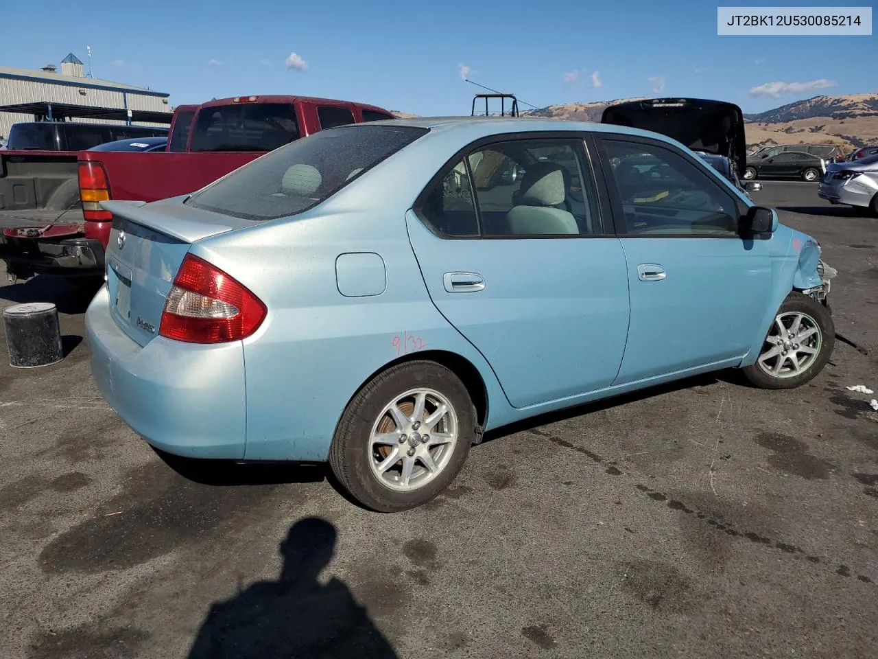 2003 Toyota Prius VIN: JT2BK12U530085214 Lot: 78071744