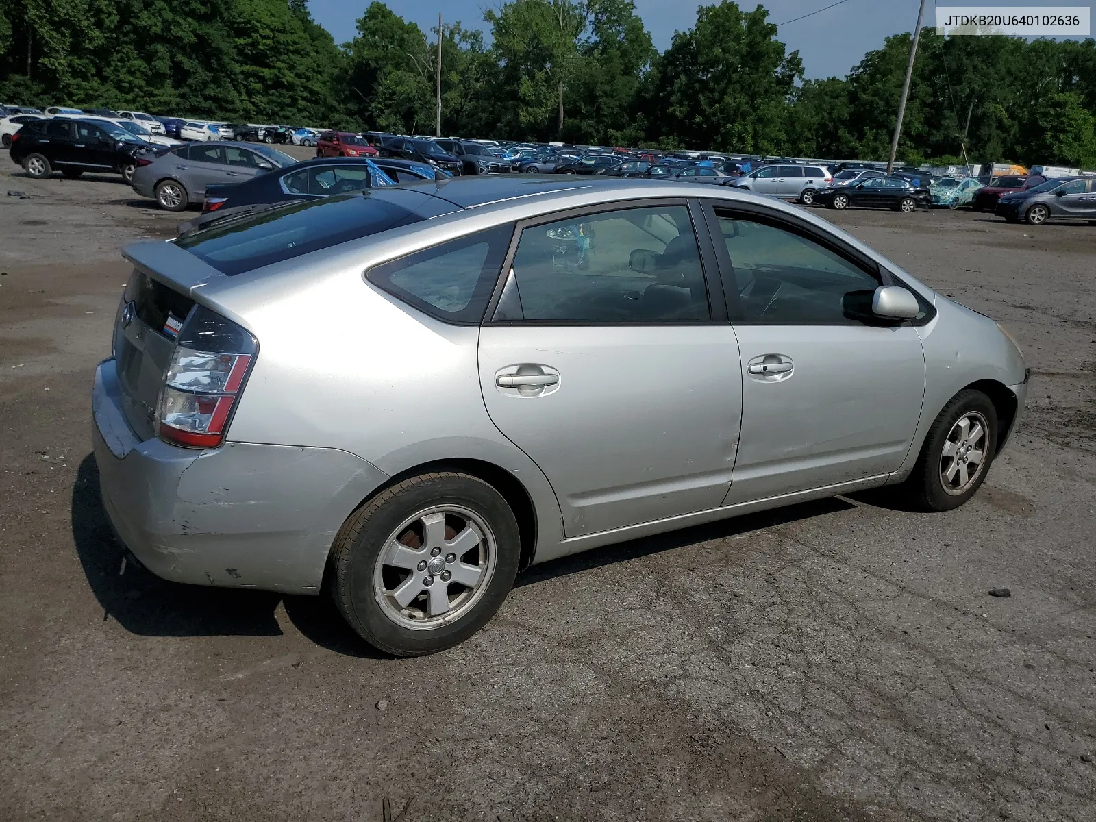 2004 Toyota Prius VIN: JTDKB20U640102636 Lot: 62555284